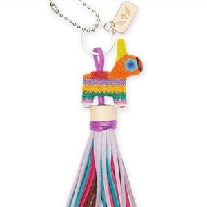 Consuela Multicolor Tassel Keychain